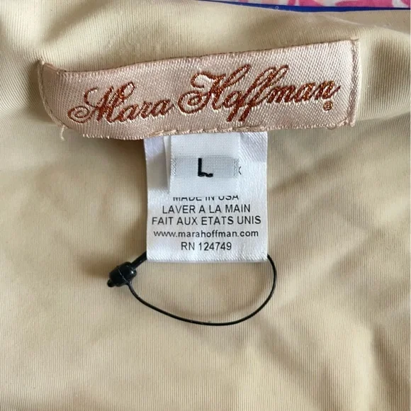 Mara Hoffman Embroidered Strapless Underwire Bikini Top & Bottoms Set - Picture 4 of 9